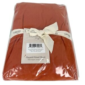 Natemia Playard Pack & Play Mini Fitted Sheet Jersey Autumn Glaze New